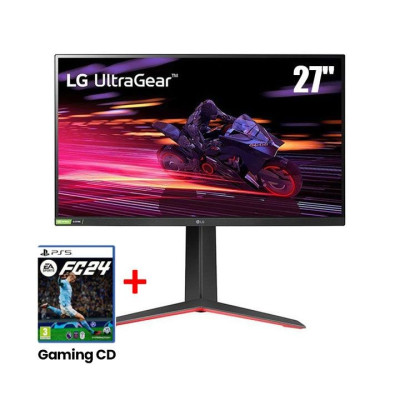 LG 27" UltraGear Full HD 240Hz IPS 1ms (GtG) Gaming Monitor with NVIDIA G-SYNC Compatible, 27GP750-B