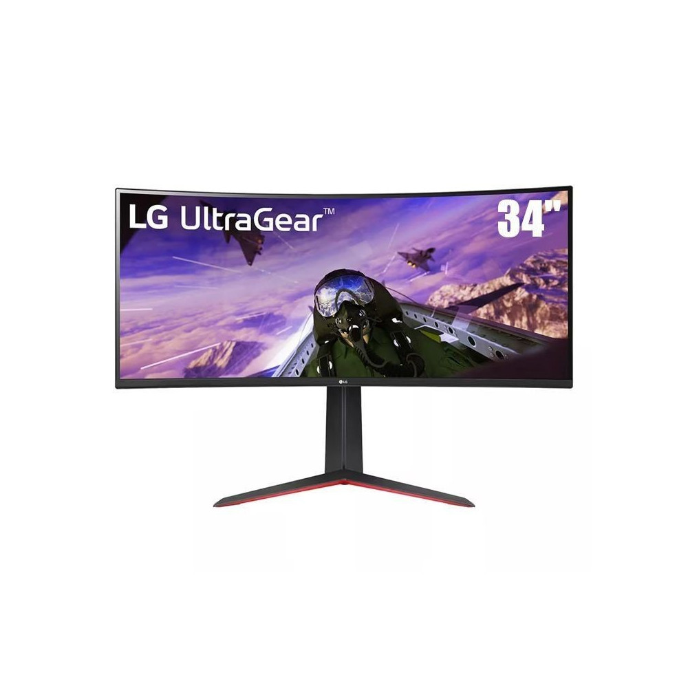 LG 31.5'' UltraGear Full HD Gaming Monitor with 165Hz, 1ms MBR and NVIDIA G-SYNC Compatible, 32GN50R-B