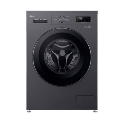 LG 7Kg Front Load Washing Machine Middle Black , F2Y1HYP6J