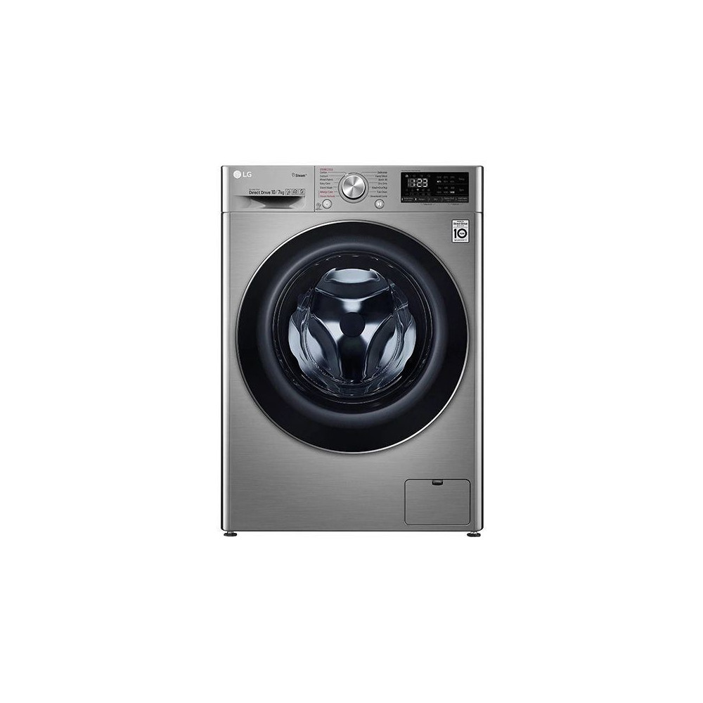 LG Washer & Dryer, 10/7 Kg, Bigger Capacity, AI DD, Steam, ThinQ, F4V5RGP2T