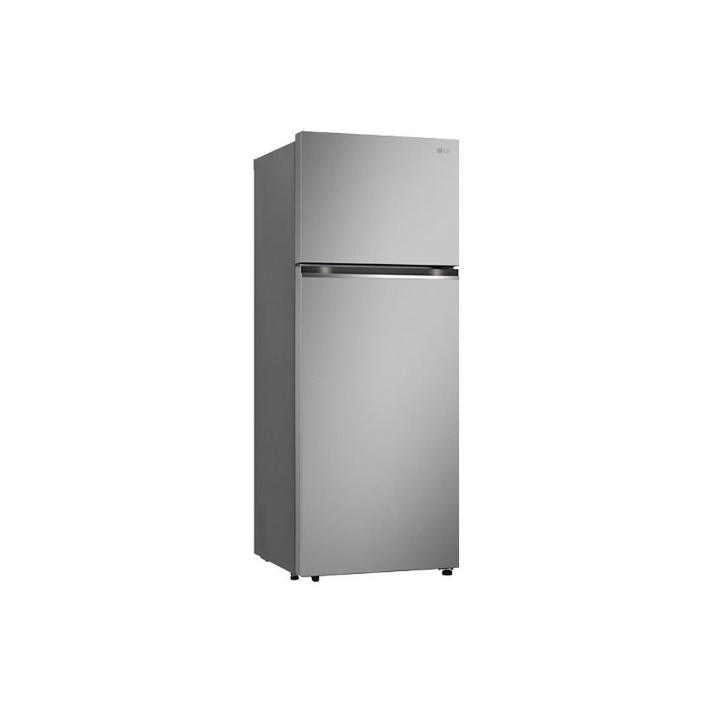 LG 600Ltrs Double Door Refrigerator - Platinum Steel, GR-B642PFFQ