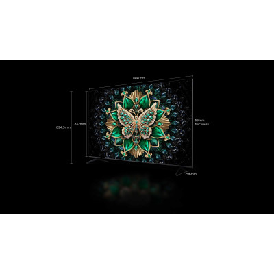 TCL 65-inch TV C6K model, QD-Mini LED TV, 65C6K