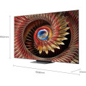 TCL 75C8K Television 75 Inch Smart TV 4K QD-Mini LED Colorful Quantum Crystal HDR 4500nits Gaming Google TV