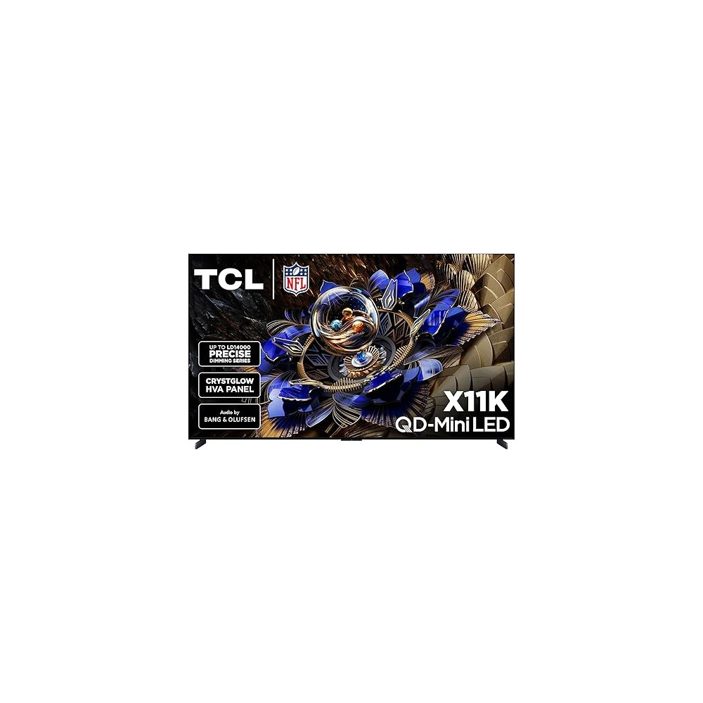 TCL X11K 98 inches 4K Premium Smart QD-Mini LED TV(2025), 98X11K