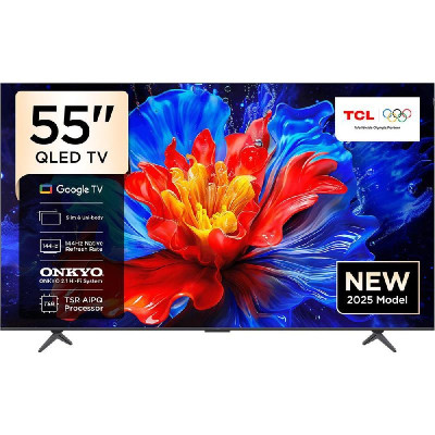 TCL P7K 55 inches 4K Smart QLED TV (2025), 55P7K