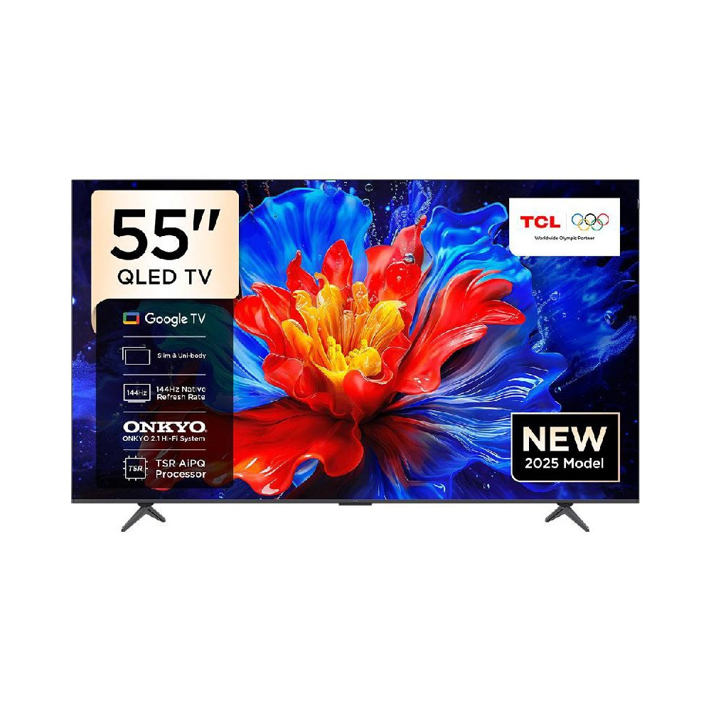 TCL P7K 55 inches 4K Smart QLED TV (2025), 55P7K