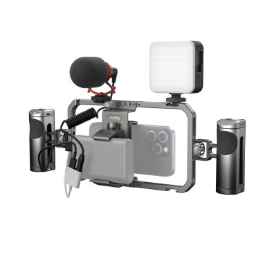 SmallRig ST30 One-Touch Deploy Selfie Stick Tripod - Black