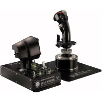 Thrustmaster HOTAS Warthog, Flight Controller, Joystick, PC, H.E.A.R.T Magnetic Technology, TM-JSTK-WARTHOG - Black