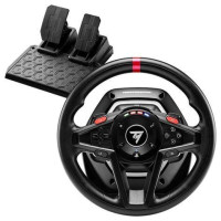 Thrustmaster T-128, PS5, PS4 & PC, H.E.A.R.T Magnetic Technology,13 Action Buttons, TM-WHL-T128-PS - Black