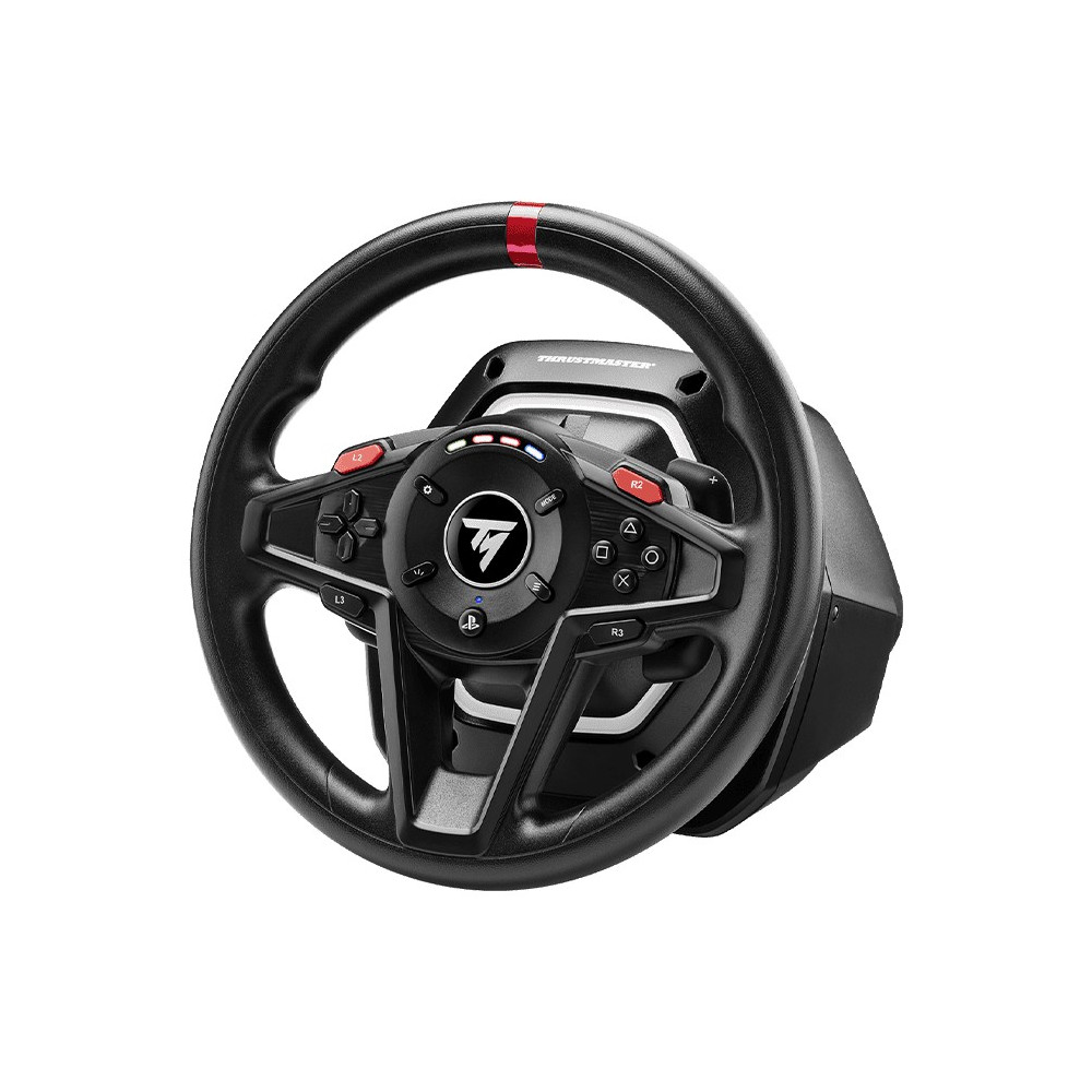 Thrustmaster T-128, PS5, PS4 & PC, H.E.A.R.T Magnetic Technology,13 Action Buttons, TM-WHL-T128-PS - Black