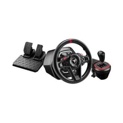 Thrustmaster T-128, PS5, PS4 & PC, H.E.A.R.T Magnetic Technology,13 Action Buttons, TM-WHL-T128-PS - Black