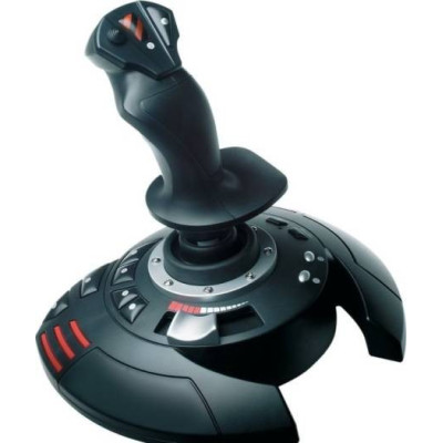 Thrustmaster T.Flight Stick X, Joystick with Rudder Control, Rotating Handle, TM-JSTK-TFLIGHT-STCK-X