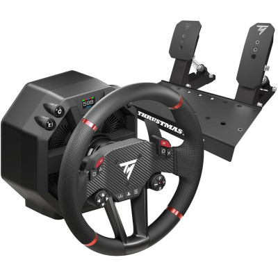 Thrustmaster T598-P Direct Drive Wheel, H.E.A.R.T (2 Pedals), Ultra-low Latency 5 Ms, TM-WHL-T598 - Black