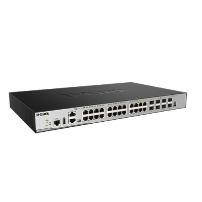 D-Link DGS-3630-28TC 28-Port Layer 3 Stackable Managed Gigabit Switch