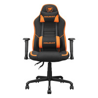 Cougar Fusion SF Gaming Chair, Orange/Black, CG-CHAIR-FUSION-SF