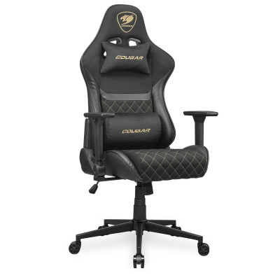 Cougar Armor One V2 Gaming Chair - Gold Fabric