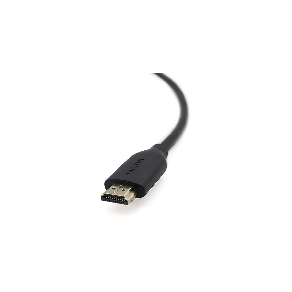 Belkin High-Speed HDMI Cable with Ethernet, 4K Ultra HD Compatible, 2m Length, F3Y021BT2M - Black