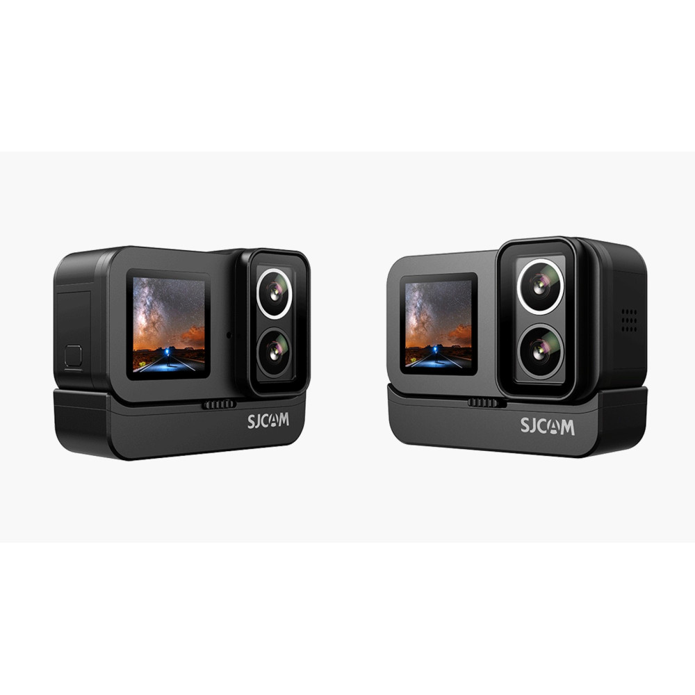 SJCAM SJ20 Dual-Lens Action Camera, 4K30fps, 20 MP, Dual Touch & Front Screens