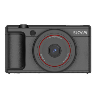 SJCAM ZV200 Digital Camera, 2.8″ IPS Rotatable Screen, 800 mAh Lithium-ion Battery - Black