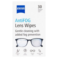 ZEISS Antifog Wipes 30 Count