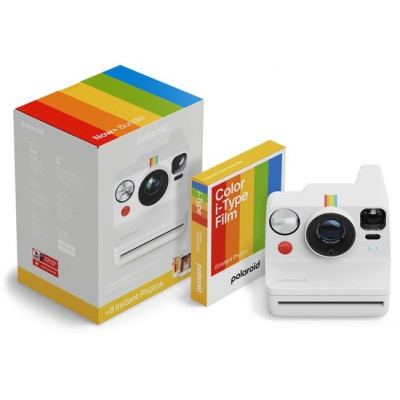 Polaroid Now+ Gen 3 Black + Color Film Bundle (8 Photos)