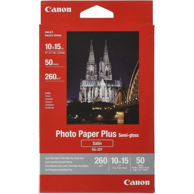 Canon SG-201 Photo Paper 4x6in Semi-Gloss, Pack of 50
