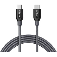 Anker 322 USB-C to Lightning 6ft Braided Cable A81B6H21 - White