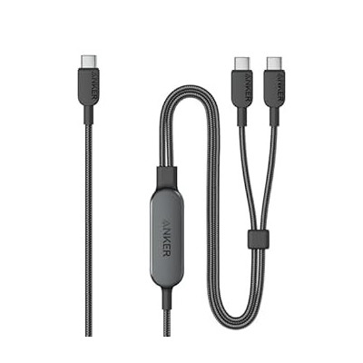 Anker PowerLine Select+ USB to Lightning Connector 6ft 4000 Bend Lifespan Cable A8013H12 - Black