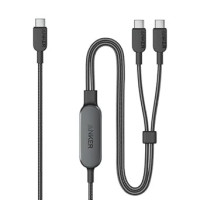 Anker PowerLine Select+ USB to Lightning Connector 6ft 4000 Bend Lifespan Cable A8013H12 - Black