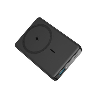 Anker MagGo 10000mAh Power Bank, USB-C And Magnetic Charging, 15W, A1664H11 - Black