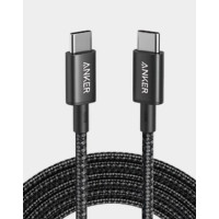 Anker Nylon USB-C TO USB-C 2.0 Braided Cable, 60W Charging, 6ft, 1.8m Length, Fast Charging, A8753H11