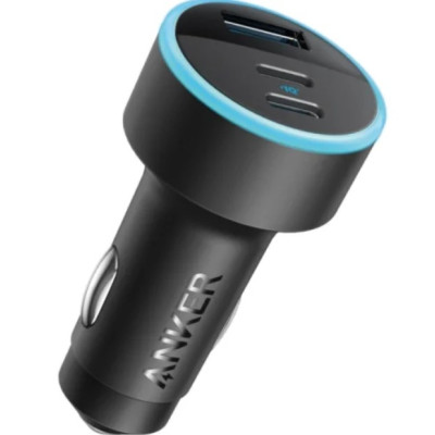 Anker PowerDrive Dual Port Car Charger, Fast Charging, 30W, A2741H11 - Black