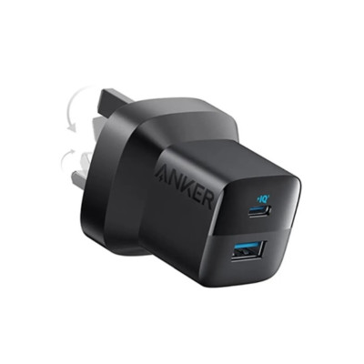 Anker 112W 6 Ports Multi-Device GaN Charger,3 USB-C , 3 USB-A, Fast Charging, A2154K11 - Black