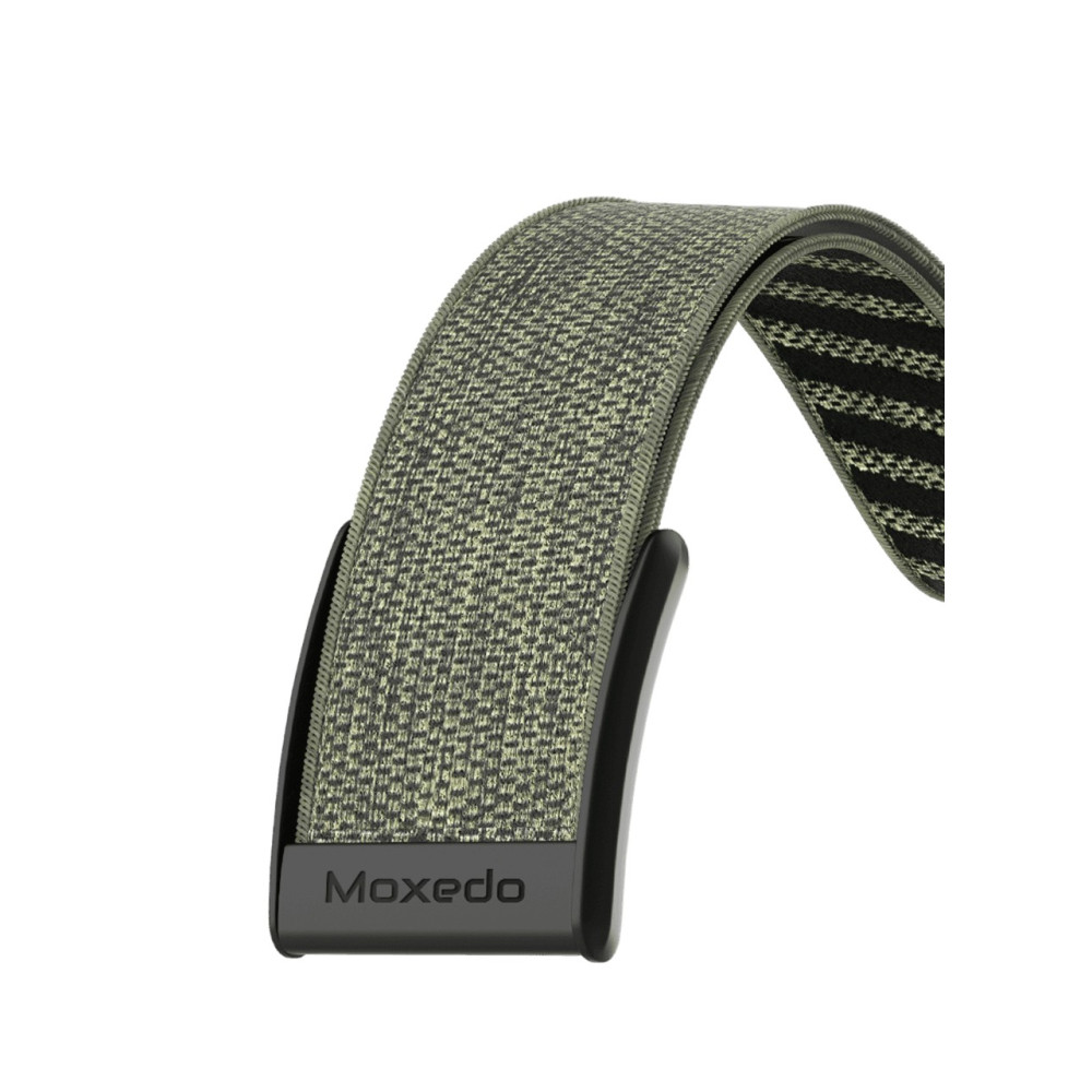 Moxedo Fit-Weave Nylon Braided Band - Cray Green