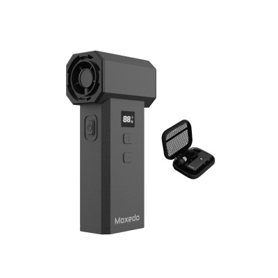 Moxedo 2-in-1 Mini Jet Blower & Vacuum,130,000 RPM Motor, 4000mAh Rechargeable Battery, USB-C Charging , MX-JBV012