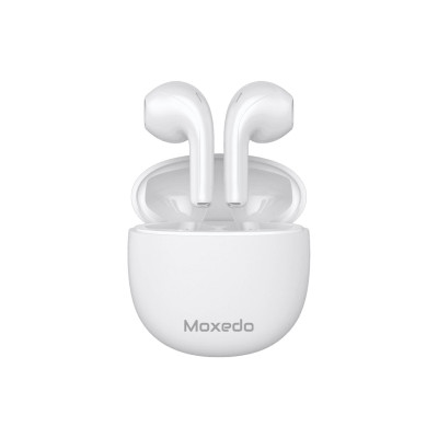 Moxedo True Wireless Earbuds S6 Bluetooth 5.3 7 Hours Playing Time 300 mAh Charging Case, Blue