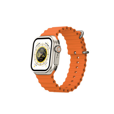 Moxedo Mevo Smart Watch for Android & iOS with 1.71" HD AMOLED Display, Wireless Charging, Sleep Monitor, Gray