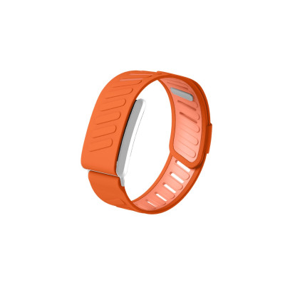 Moxedo Comfort Durable Whoop 5.0 Band Soft-Touch Silicone Replacement Wrist Strap, Orange