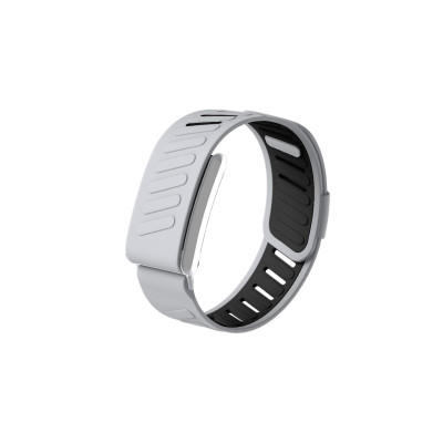 Moxedo Comfort Durable Whoop 5.0 Band Soft-Touch Silicone Replacement Wrist Strap, Light Grey