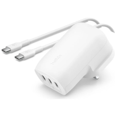 Belkin BoostCharge 30W PD Wall Charger, USB-C Cable with Lightning Connector, WCA005MY1MWH-B5