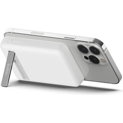 Belkin BoostCharge Wireless Power Bank 5K w/MagSafe Compatible 7.5W Charging. BPD004btWT