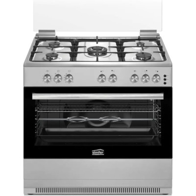SIMFER Gas cooking range 90x60cm, SMF9069GCH-GL