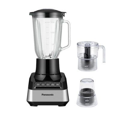 Panasonic 800W Blender 2L Glass Jug, Black - MX-MG54C1KTZ