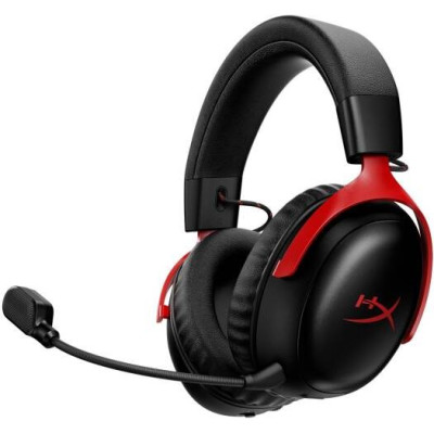 HP HyperX Cloud III S Wireless Gaming Headphones, 53mm Angled Drivers, A59Z0AA