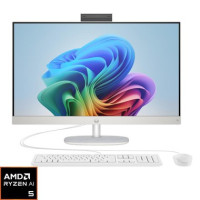HP BZ6J1EA All-in-One Next Gen AI Desktop, 23.8" FHD Display, AMD Ryzen AI 5-340 Processor, 512 GB SSD, 24-CT2000NE