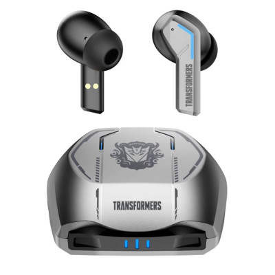 TRANSFORMERS TF-T06 TWS Earbuds - Silver