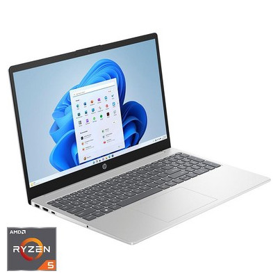 HP Notebook Laptop, 15.6", AMD Ryzen 5, 16 GB RAM, 512 GB SSD, Windows 11 Home, BL5R5EA