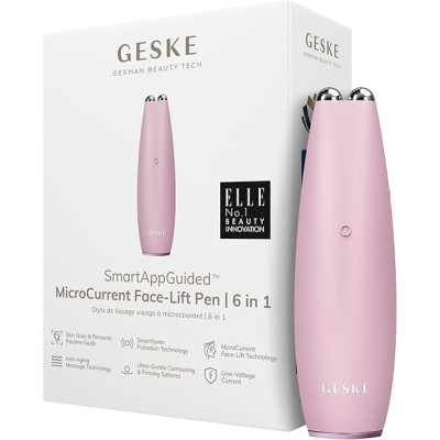 Geske MicroCurrent Face-Lift Pen 6 in 1, Magenta, GK000013MG01