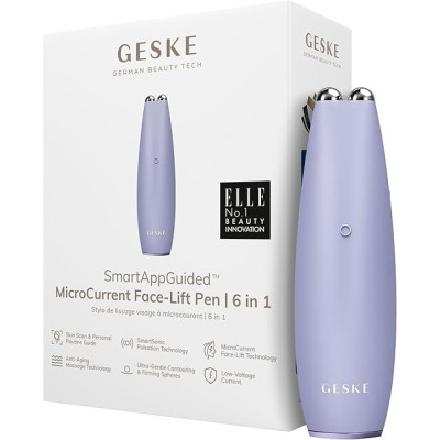 Geske MicroCurrent Face-Lift Pen 6 in 1, Pink, GK000013PK01