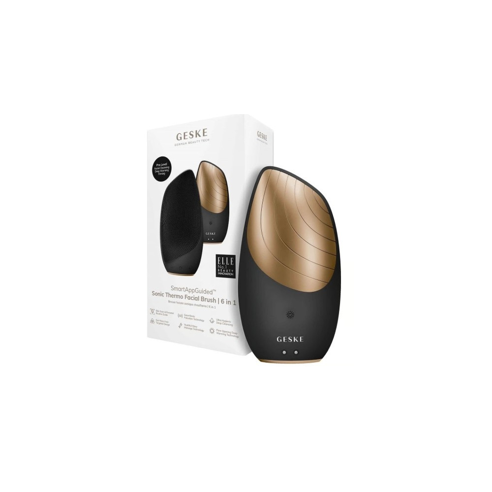 GESKE Sonic Thermo Facial Brush 6-In-1 Gray